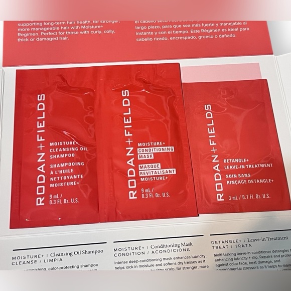 NIP Rodan & Fields Haircare Moisture Shampoo Conditioning Mask Detangle … - Picture 4 of 4